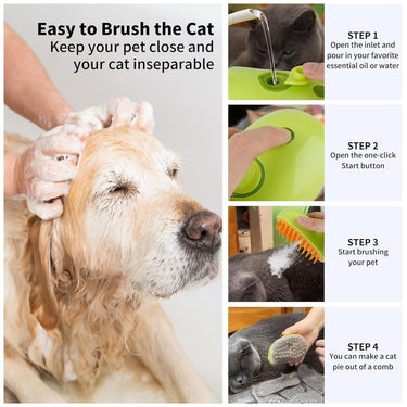 Pet Steam Brush - LightsBetter
